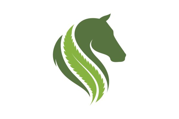 Using,The,Concept,Of,A,Horse’s,Head,And,Marijuana,Leaves