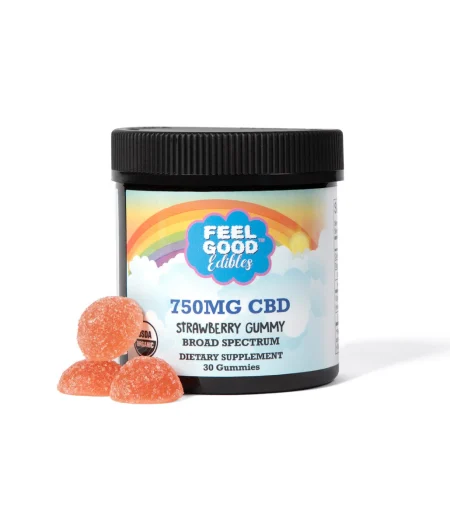 750MG Strawberry CBD Edible
